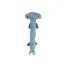 Pupstages Stuffing Free Floppy Hammerhead Shark Blue LG