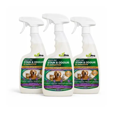 EcoPro Multi Pet Stain & Odour Eliminator - Bulk Deal (500ml x 3)