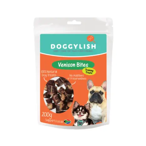DoggyLish Venison Training Bites 200g