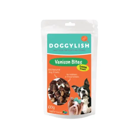 DoggyLish Venison Training Bites 100g
