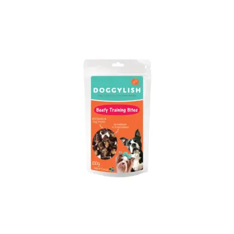 DoggyLish Beefy Training Bites 100g DoggyLish Beefy Training Bites 100g