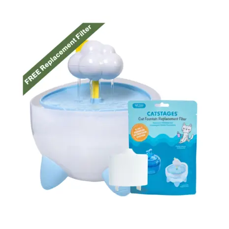 Catstages Purrfect Rain Cat Water Fountain Catstages Purrfect Rain Cat Water Fountain