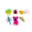 Catstages Cute As A Bug Plush Cat Toys, 6pk