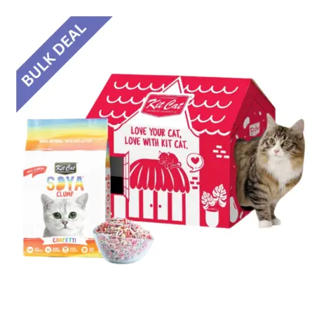 Kit Cat Soya Clump Cat Litter Bulk Deal (7L x 6) Kit Cat Soya Clump Cat Litter Bulk Deal (7L x 6)