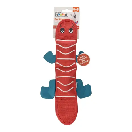Outward Hound Fire Biterz Lizard Red MD product view 2 Outward Hound Fire Biterz Lizard Red MD product view 2