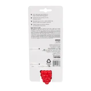 Catstages Dental Raspberry Silvervine Teether product view 2 Catstages Dental Raspberry Silvervine Teether product view 2