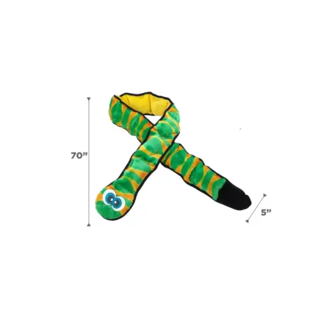 Outward Hound Durablez Snake Green XXL product view 3 Outward Hound Durablez Snake Green XXL product view 3