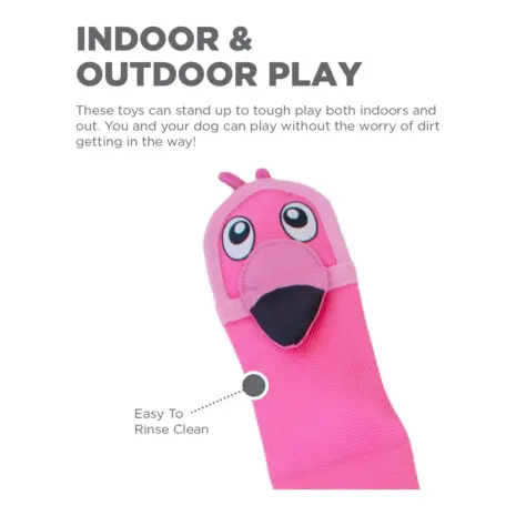 Outward Hound Fire Biterz Flamingo XLarge product view 3 Outward Hound Fire Biterz Flamingo XLarge product view 3