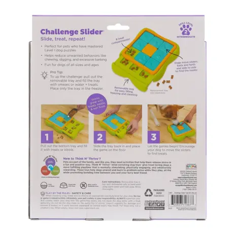 Nina Ottosson Challenge Slider Orange product view 3 Nina Ottosson Challenge Slider Orange product view 3