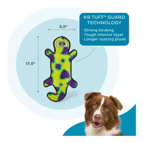 Outward Hound Durablez Gecko Green LG product view 4 Outward Hound Durablez Gecko Green LG product view 4