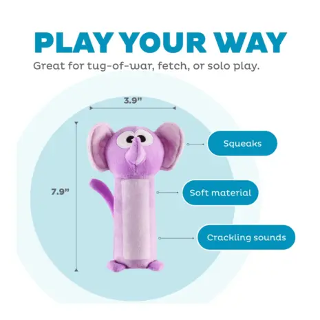 Outward Hound Bottle Bros Elephant SM product view 4 Outward Hound Bottle Bros Elephant SM product view 4