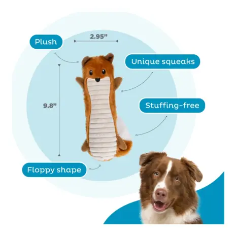 Outward Hound Stuffing-Free Fox product view 4 Outward Hound Stuffing-Free Fox product view 4