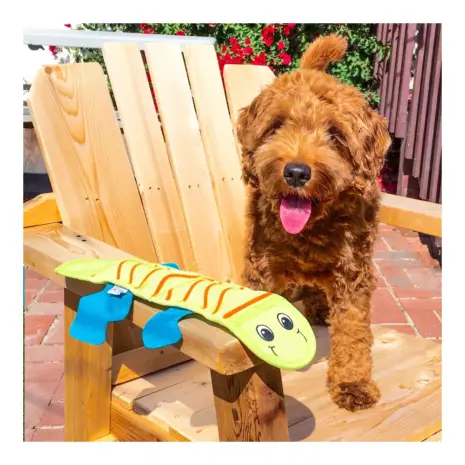 Outward Hound Fire Biterz Lizard Yellow LG product view 4 Outward Hound Fire Biterz Lizard Yellow LG product view 4