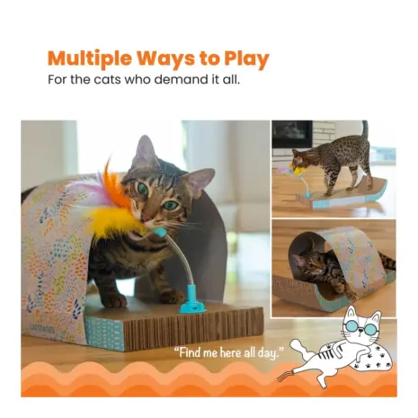 Catstages Cat Tunnel Scratcher product view 5 Catstages Cat Tunnel Scratcher product view 5