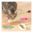 Catstages Cute As A Bug Plush Cat Toys, 6pk product view 5