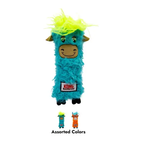 KONG Kickeroo Highland Cow Cat Toy — detail 1 KONG Kickeroo Highland Cow Cat Toy — detail 1