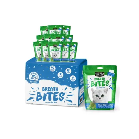 Kit Cat BreathBites Bulk Deal (60g x 12 packs) product view 3 Kit Cat BreathBites Bulk Deal (60g x 12 packs) product view 3