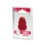 KONG by MyFamily red aluminium pet ID tag in retail packaging
