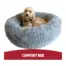 Rosewood Silver Fluff Comfort Round Pet Bed - Small