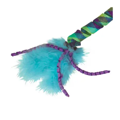 KONG Teaser Curlz Cat Wand — detail 1 KONG Teaser Curlz Cat Wand — detail 1