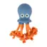 All For Paws Zootex Octo Rope Dog Toy — octopus and orange rope tentacles
