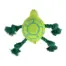 All For Paws Zootex Turtle Dog Toy — current green-and-blue turtle