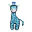 All For Paws Outdoor Jungle Giraffe Dog Toy — full giraffe and rope tail