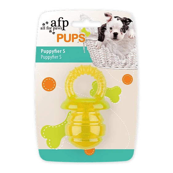 All For Paws Pups Puppyfier 1 AFP Pups Puppyfier Small Yellow retail pack