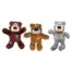 Colour assortment for KONG Wild Knots Bear Extra Small; one bear is supplied