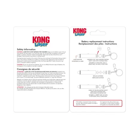 KONG Laser use and battery instructions KONG Laser use and battery instructions