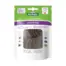 Pack of 16 PetSafe Busy Buddy rawhide treat rings in refill size A