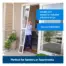 PetSafe 2-piece pet door fitted in a sliding glass door track