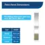 Panel dimensions for the PetSafe 2-piece sliding glass pet door