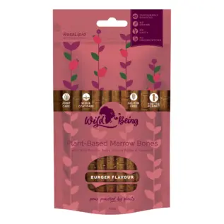 Wild Being Burger flavour plant-based Marrow Bones 150 g pouch