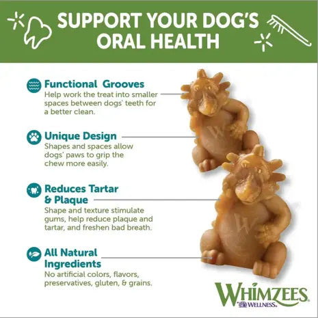Whimzees Large Hedgehog Single product view 4 Whimzees Large Hedgehog Single product view 4