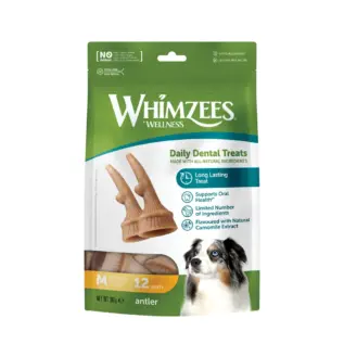 Whimzees Medium Antler Single product view 2 Whimzees Medium Antler Single product view 2