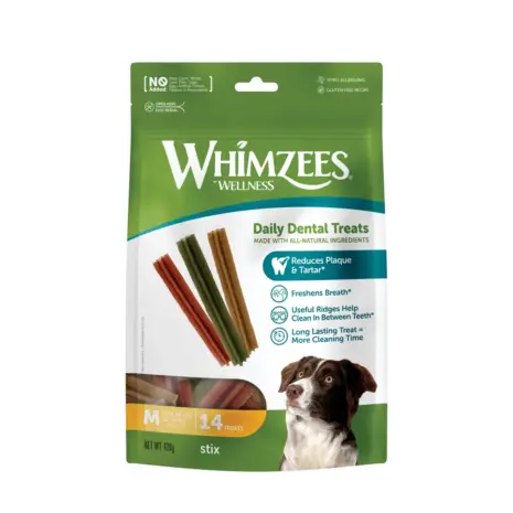 Whimzees Medium Stix Single product view 2 Whimzees Medium Stix Single product view 2