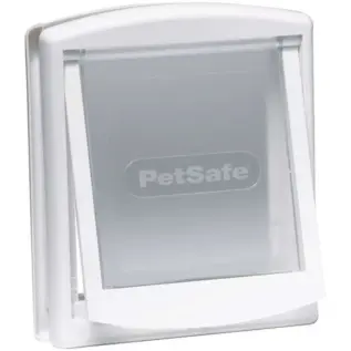 Staywell White Small Original 2-Way Pet Door - white pet door with translucent flap