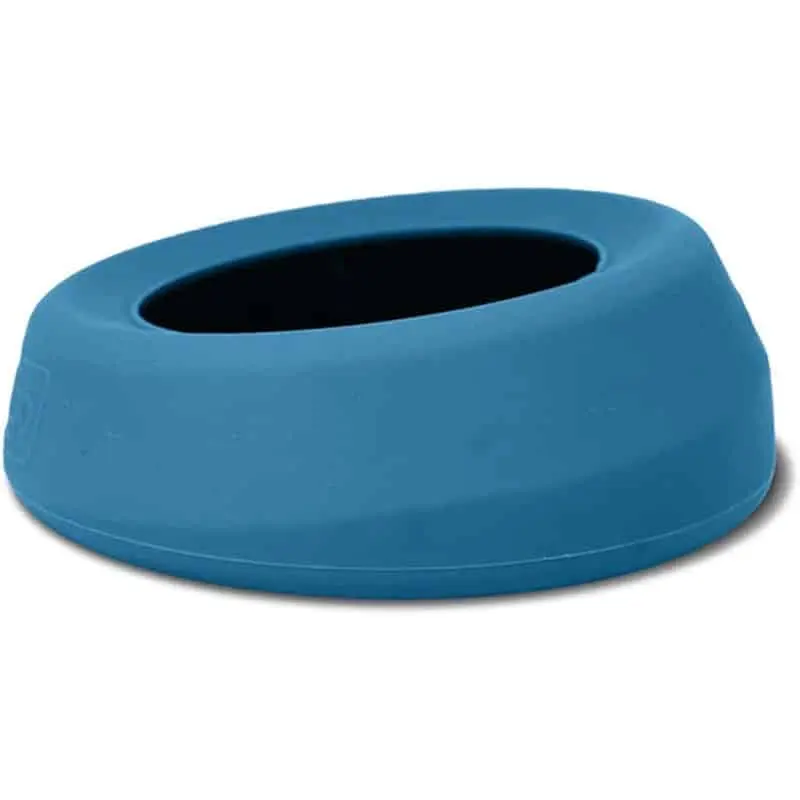 Pet Door Replacement Flaps 31 Kurgo Splash Free Wander Dog Water Bowl - blue travel water bowl with inset opening