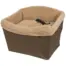 PetSafe Happy Ride Dog Safety Seat - angled view with padded liner and attachment strap