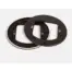 PetSafe Microchip Cat Door Installation Adaptor - Brown - front and rear brown adaptor frames