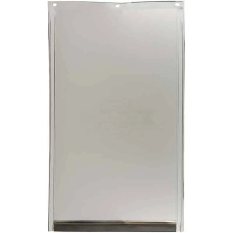 Pet Door Replacement Flaps 74 Staywell Large 600 Series Replacement Flap - tall translucent flap with dark bottom strip