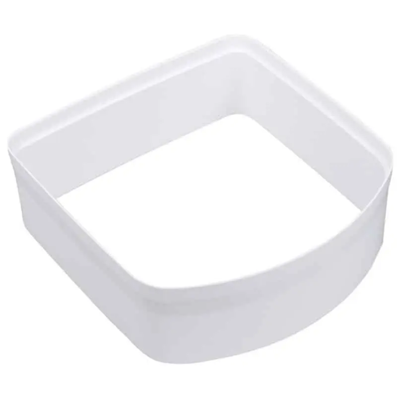 Pet Door Replacement Flaps 53 PetSafe Microchip Cat Flap Tunnel Extension - white rectangular tunnel extension frame