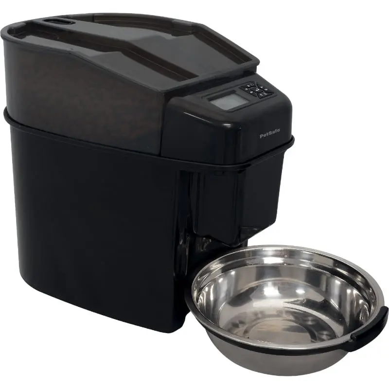 Pet Door Replacement Flaps 91 Petsafe Healthy Pet Simply Feed 12 Meal Automatic Pet Feeder - black automatic pet feeder with stainless steel bowl